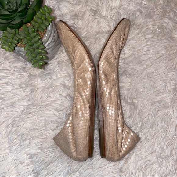 VERA WANG LAVENDER Lillian Nude Ballet Flats Size 8.5 - Picture 13 of 13